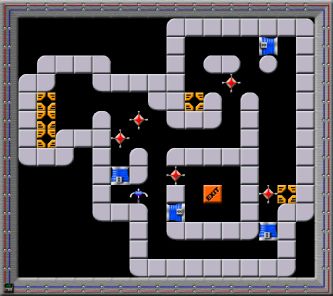 Example of Sokoban-type level in Igor