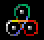 [three colored ovals, connected in the middle, extending out to the edges]